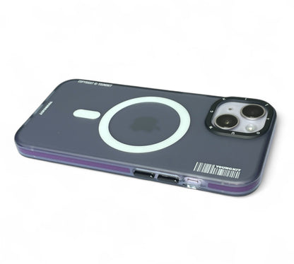 Youngkit iPhone 14 Jane Sand Series Cover Grey