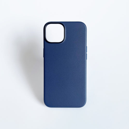 iPhone 13 Leather Case Blue